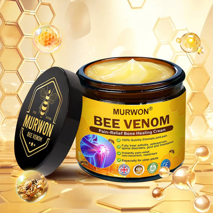 30% OFF 🎁🎁 | 𝐌𝐔𝐑𝐖𝐎𝐍® Bee Venom Balm for Pain Relief & Bone Healing ✨