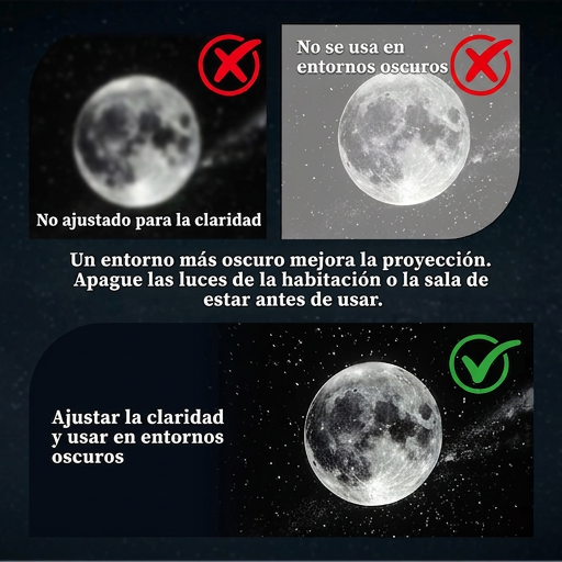PKNEW® 🍎 NEXT-GEN SMART PROJECTION HD Proyector nocturno holográfico dinámico inteligente 5D🍎
